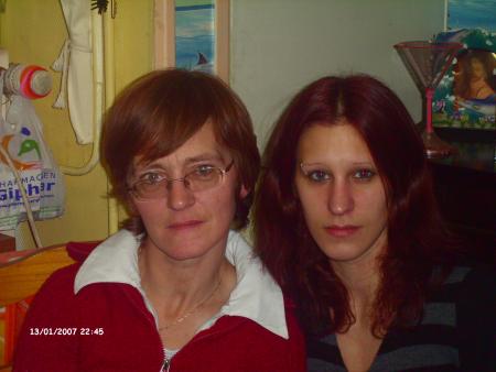 ma mere et moi
