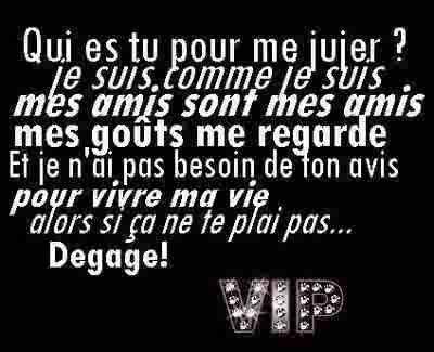 ce que je pense